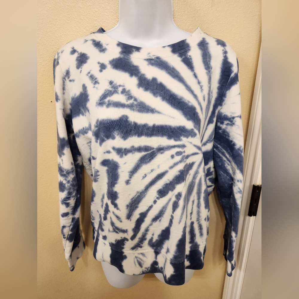 J. Crew Tie dye Sweater Size Small 100% Cotton NWOT